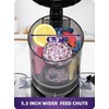 ACOQOOS Juicer Machines, 5.3" Wide Chute for Whole Fruit and