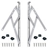 uPVC Universal Window Hinge Kit Double Glazing Friction Stay PVC
