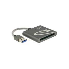 Delock 91525, Delock USB 3.0 Card Reader for CFast 2.0 Memory Cards (Chipset: Asmedia ASM1153E, Data Transfer Rates up to SuperSpeed USB 5 Gbps, Backwards Compatible with CFast 1.0)