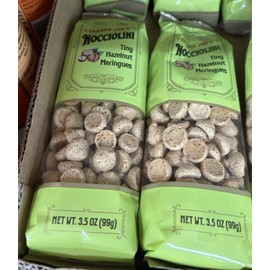 Trader Joe's 2 Packs Trader Joe's 3.5 oz. NOCCIOLINI Tiny Hazelnut Meringues