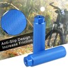 X AUTOHAUX Pair Rear Foot Pegs Footrests Blue for Bicycle