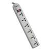 Tripp Lite International 6-Outlet Universal Surge Protector Power Strip, British