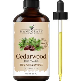 Cedarwood Essential Oil - 1 Fl Oz - 100% Pure and Natural - Premium Grade Essential Oil for Diffuser and Aromatherapy
