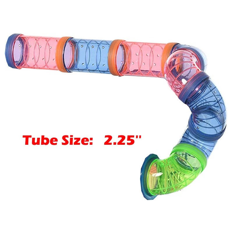 Mcage X-LARGE 6-Floors Hamster Palace Mouse Habitat Crossover Tube House