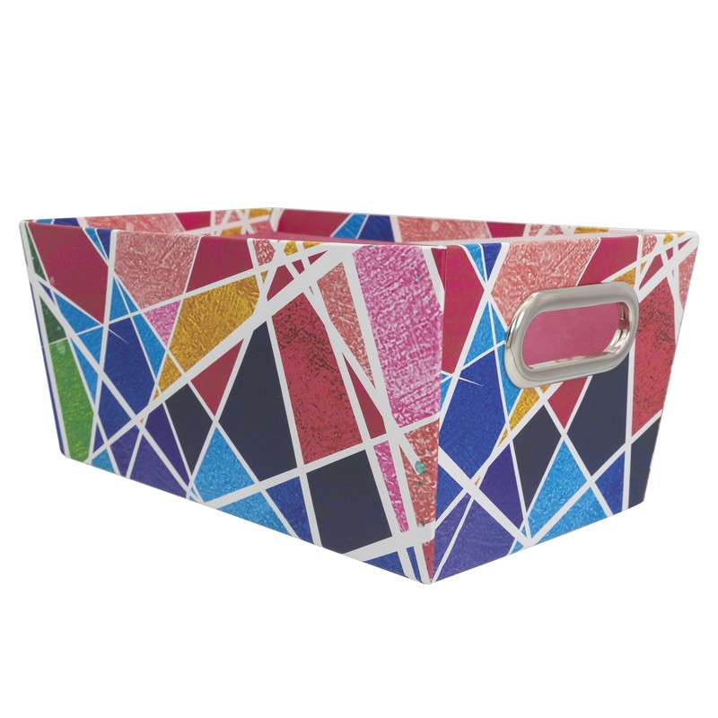 Idena 20139 - Solid Cardboard Storage Box Storage Basket with