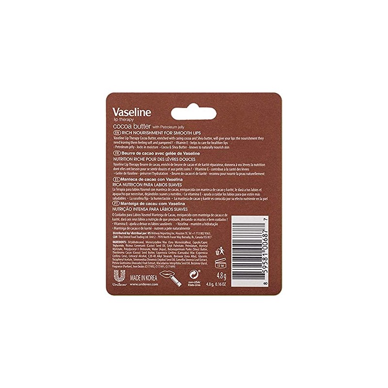 Vaseline Lip Therapy Stick Rosy Lips 4.8 g Lip Therapy