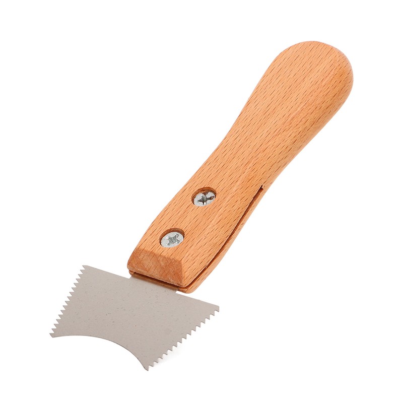 Fretboard Repair Tool Set Serrated Knife 0.8in 0.125in Fret Gauge