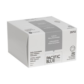 AccuWipe Delicate Task Wipe Recycled Light Duty White NonSterile 1 Ply Tissue 4-1/2 X 8-1/4 Inch Disposable (Box of 280)
