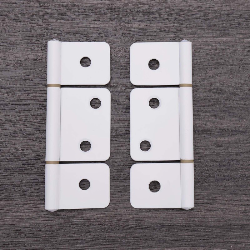 ECSiNG 2pcs 3 1/2 inches Flag Three Leaf Bifold Shutter