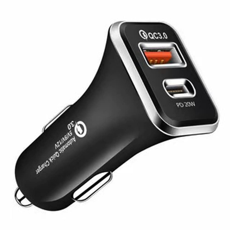 Olakey USB C Car Charger, Dual USB Car Charger Adapter