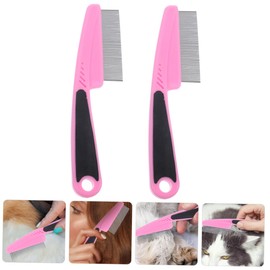 Gogogmee Dual Sided Dandruff Comb Fine Teeth Hair Combs for Women Men Metal Scalp Brush for Dandruff Removal