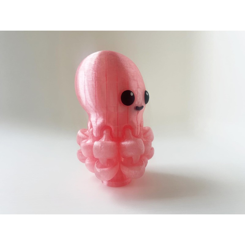 Baby Pink Light Up Octopus Fidget
