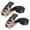 Masterwise Endless Ratchet Strap, Black Ratchet Straps Heavy Duty Tie