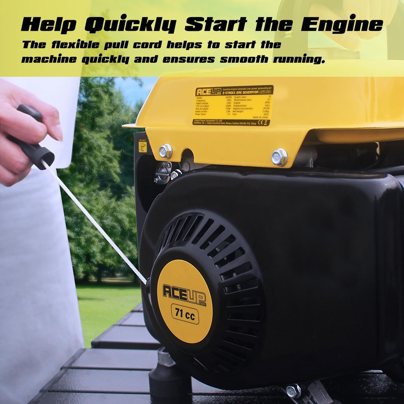 Aceup Energy Pull Start Assembly Recoil Starter Replacement Compatible with