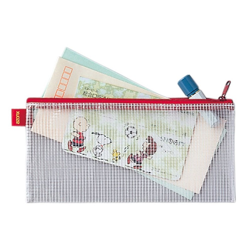 Sekisei AZ-138E-10 Multi Case, Azone, Mesh Case, Passbook Size, Blue