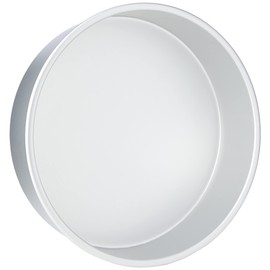 DECORA, 0062623 Round Baking Mould Diameter 25 x 7.5 cm Anodised Aluminium No Welding Points Professional Design Silver