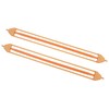 Clover Double Open Fray Stop Long Col.55-233 Orange