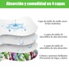 Pañales Lavables para Perros Hembra, Paquete 3 Vestidos Faldas Reutilizables,