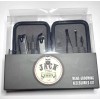 Jack The Barber Grooming Accessories Kit 7pc Black