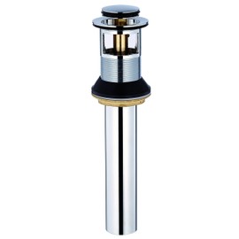 Danze DA505918 Metal Touch Down Drain Assembly, 1 1/4-Inch Tailpiece Diameter, Chrome