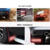 4 Pcs Reflective Soft Rubber Splash Guards - Universal Vehicle