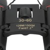 30x60 126m 1000m Mini Compact Binoculars 7.2 Degree Viewing Angle