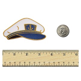 Kolorspun Captain's Hat Patch - Hook and Loop Tactical Morale Patch