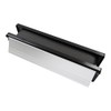 Timco - Intumescent Letterbox - Polished Silver - Black Frame (Size 305 x 70-1 Each)