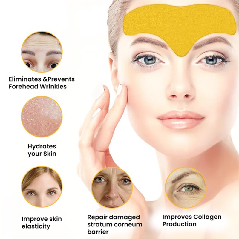 Forehead Wrinkle Remover Patch,Smooth Forehead And Smooth Fine Lines And