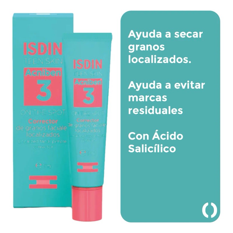  Kit Antiacné ISDIN: Control de Granos y Espinillas para