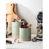 YHOSSEUN Kitchen Utensil Holder, 6.7"+5.1" Ceramic Utensil Holder for Kitchen