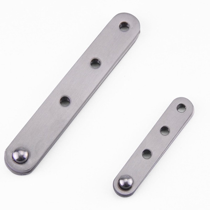 4 Piece Stainless Steel 360 Degree Rotating Concealed Hinges, Door