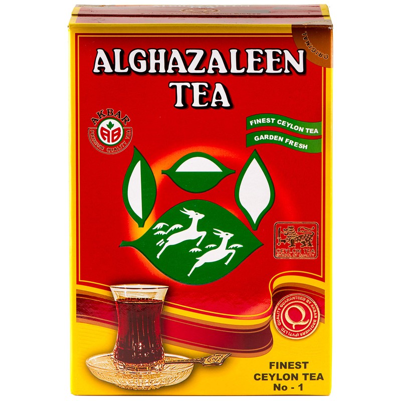 Alghazaleen Pure Ceylon Tea 16oz Black Ceylon Loose Tea Leaves