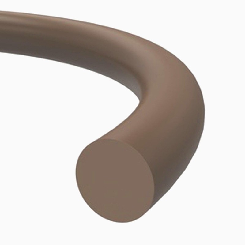 Mr O-Ring 206 Viton O-Ring, 75A Durometer, Brown, 1/2" ID,