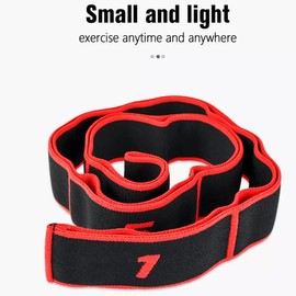 Yoga Stretching Band,2 Stück Fitnessbänder Band,Yoga Stretch Gurt,Hochelastischer Gymnastikband,für Bein Training,Fitness,Tanz,Gymnastik