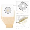 Carbou 21PCS Ostomy Supplies Colostomy Bags,Two Piece Drainable Pouches with