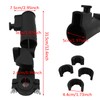 AcbbMNS Universal Golf Push Cart Umbrella Holder, Adjustable Angle Golf