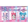 Miracle Chinz! Rhythms Mascot Keychain Locky, Total Length: Approx. 4.7