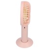 Handheld Electric Fan 4‑Blade 3‑Speed Adjustable USB Rechargeable Cooling Tool