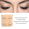 Eyelash Practice Mannequin Head Double Layer Lash Mannequin Head with