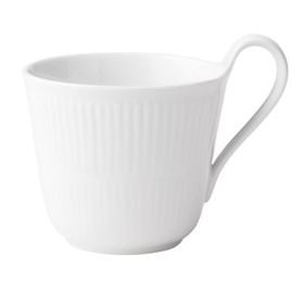 Royal Copenhagen White Fluted High Handle Mug, 11oz
