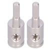 2pcs 4GA Wire Reducer Terminal Connector Pure Copper Nickel Plated