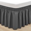 RIMELA Bed Valance Sheet King Elasticized Bed Skirt Easy to