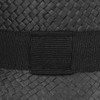 Lipodo Black City Trilby Straw Hat (Paper Straw) Women/Men -