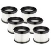 Casa Vacuums Milwaukee 49-90-0160 6 PK Casa Replacement Filter for