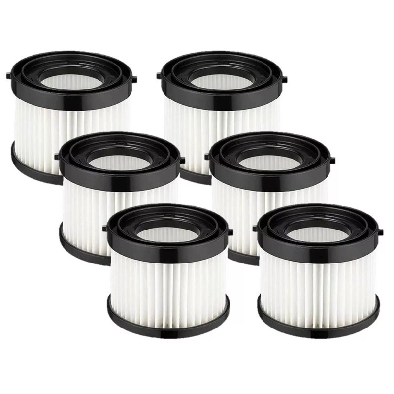 Casa Vacuums Milwaukee 49-90-0160 6 PK Casa Replacement Filter for