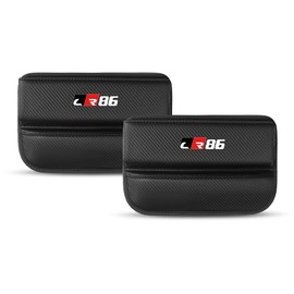 GR86 Applicable Seat Side Pocket Car Gap Storage Box GR86 ZN8 Series RC RZ SZ Grade Compatible Car Seat Storage Case Gap Falling Prevention Accessories Storage with Charging Holes Convenient Goods Car Supplies Interior Parts Driver and Passenger Seat 2 Piece Set (GR86 Exclusive, Carbon Tone)