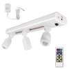BIGLIGHT LED Track Light, Dimmable Accent Lighting with Rotatable Heads,