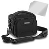 PEDEA Large Black Guard DSLR Camera Case with Screen Protector