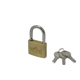 High Logic G-262 Dimple Padlock, 1.8 inches (45 mm), Key Number Designated 3 Keys